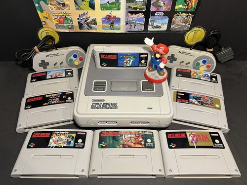 Super nintendo snes set - snes,
