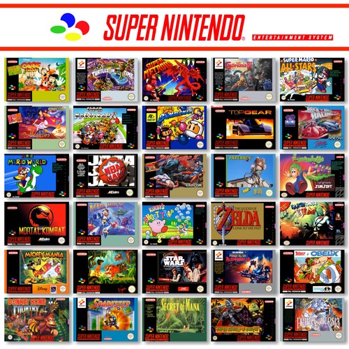 Snes super nintendo - snes,