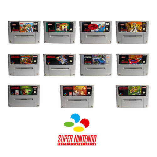 Super nintendo spiele sammlung - super,