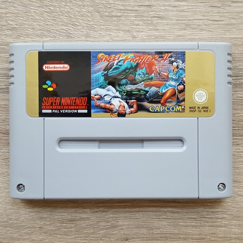 Snes street fighter - snes,