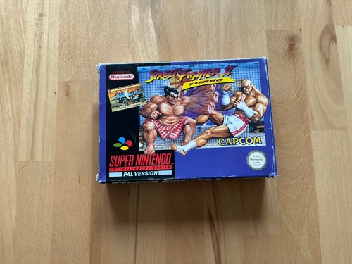 Snes spiel street - fighter, ii