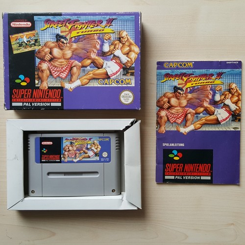 Snes street fighter turbo - fighter, ii