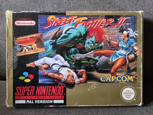 Nintendo snes street fighter - nintendo, 2