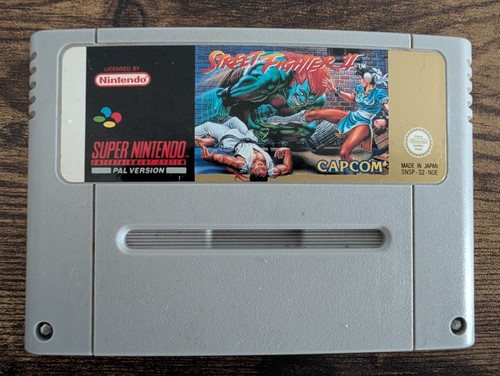 Snes street fighter - snes, super