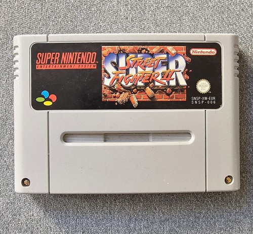 Nintendo super street - street, fighter