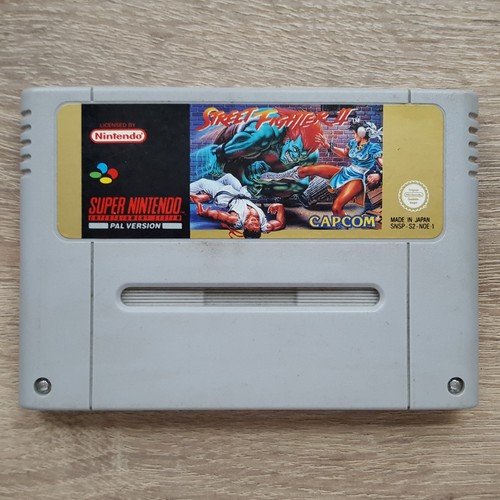 Snes street fighter pal - fighter,