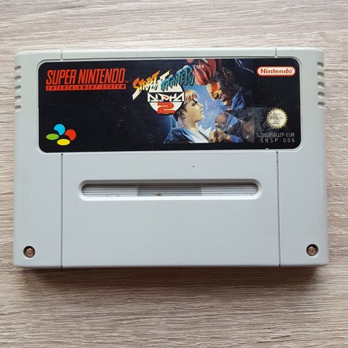 Snes street fighter alpha - snes,